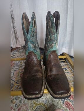 Ariat Mens Sports Rodeo Cowboy Boots